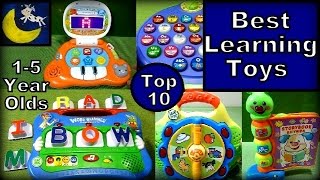 Top 10 Best Educational Toys for Toddlers to Preschoolers [upl. by Suvart]