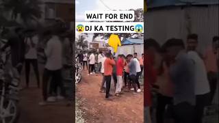 DJ KA SOUND TESTING 😱 remix song shorts trending video djsarzenthemasterofbass Dj sachin babu [upl. by Hilaria]