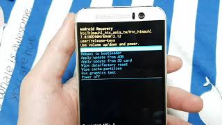 Htc M9 Recovery 重設 還原原廠設定 [upl. by Clarance329]