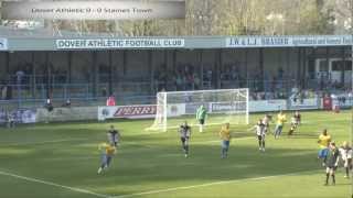 Dover Athletic FC vs Staines Town FC Highlights [upl. by Blynn]