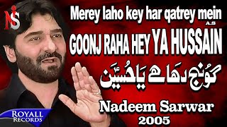 Nadeem Sarwar  Gunj Raha Hai Ya Hussain  2005 [upl. by Munroe]