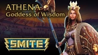 SMITE God Reveal  Athena Goddess of Wisdom [upl. by Zischke489]