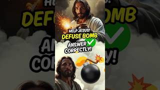 Jesus VS Nuclear Bomb CHOOSE CORRECTLY jesus [upl. by Menedez]