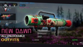 FAR CRY NEW DAWN  DELUXE EDITION CONTENT  Weapons  Outfits 2019 [upl. by Darnell905]