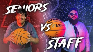 Seniors vs Staff Basketball 2024 [upl. by Amoreta]