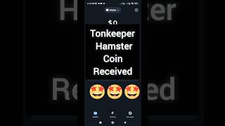 Tonkeeper Hamster Coin Claim  Tonkeeper Hamster token withdrawal hamsterkombat tonkeeper shorts [upl. by Jaynell629]