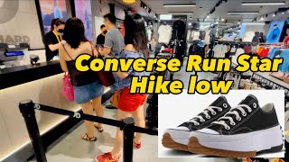 Converse Run Hike Low TopBlack converse runstarhike shoe [upl. by Xanthe876]