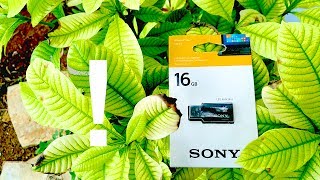 Sony Micro Vault USM16M1 USB Flash Drive Unboxing [upl. by Moureaux]