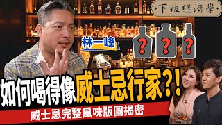 【生活】如何喝得像威士忌行家？！這樣喝出威士忌完整風味版圖！ ft 林一峰｜下班經濟學292 [upl. by Airotna237]