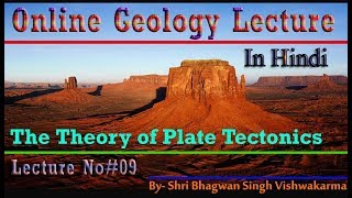 Plate Tectonic theory in Hindi [upl. by Ernesto]