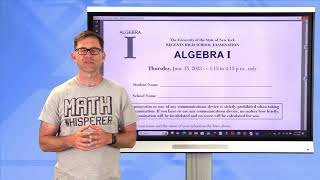 Algebra 1 Regents Review  June 2024 [upl. by Airebma210]