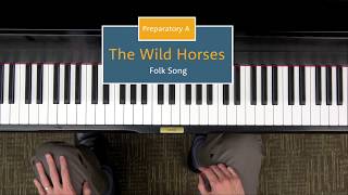 The Wild Horses  Level Prep A Piano Repertoire Demo  Hoffman Academy [upl. by Arocal]