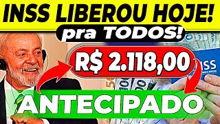 🟢 MARAVILHOSA SURPRESA COMEÇOU Nesta Segunda Feira  R211800 CONFIRMADO INSS [upl. by Ahtabbat968]