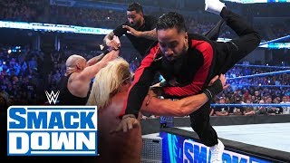 The Usos rush to the aid of Roman Reigns SmackDown Jan 3 2020 [upl. by Bourne922]