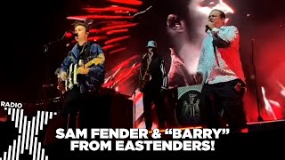 quotBarryquot from Eastenders talks going on stage with Sam Fender  The Chris Moyles Show  Radio X [upl. by Corson817]