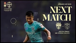 Bengaluru FC vs Kerala Blasters FC live match durand cup 2023 [upl. by Yelyr906]