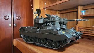 116 Tamiya vintage  Flakpanzer Gepard  Full function [upl. by Lem]