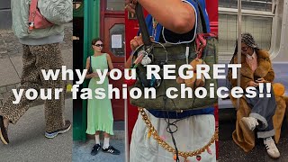 stop making these style mistakes my 10 biggest fashion regrets [upl. by Airtemad]