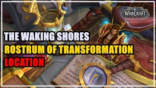 The Waking Shores Rostrum of Transformation WoW [upl. by Hoopen968]