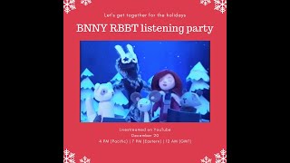 WNTR BRRR  2020 Listening Party [upl. by Ynnob568]