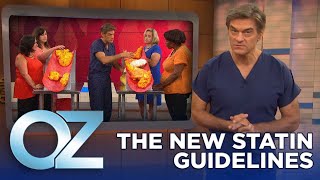 The New Statin Guidelines What Does this Mean for You  Oz Health [upl. by Atikram]