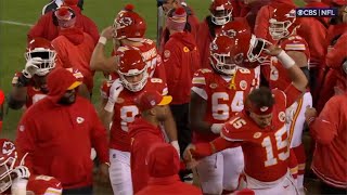 Patrick Mahomes LOSES His Mind After Loss  Held Back By Teammates amp Spikes Helmet Chiefs  Bills [upl. by Stern]