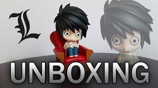 HD Unboxing Nendoroid Death Note  L Lawliet Figure エル デスノート [upl. by Ahcirt708]