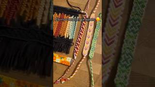 October wrap up 😊🪢handmade friendshipbraclets macrame knots [upl. by Nnil67]