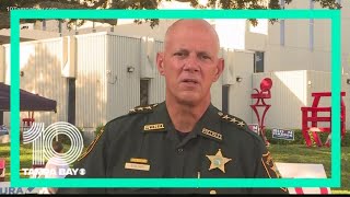 UPDATE Pinellas Sheriff says armed security outside early voting site not hired by Trump campaign [upl. by Kurtis]