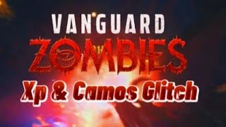 Xp amp Camos Glitch  Vanguard Zombies Shorts Cod vanguard [upl. by Aprilette445]