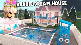 DECORATING THE BLOXBURG BARBIE DREAM HOUSE IM KEN BARBIE [upl. by Jakob]