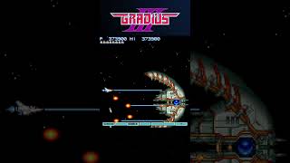 Dellinger Core  Gradius III shorts gradiusiii bossfight [upl. by Llekcor]