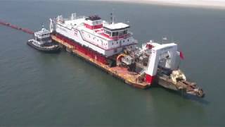 East Rockaway Inlet Maintenance Dredging and Beach Restoration Project [upl. by Irving]