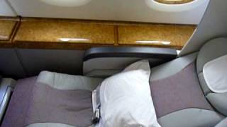 Emirates A380 Business Class SeatBed [upl. by Bianca]