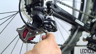 Comment régler un dérailleur arrière de vélo [upl. by Horton]