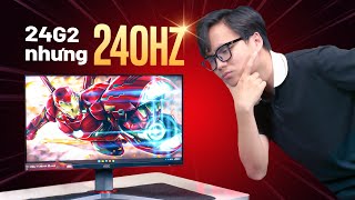 AOC 24G2Z 240Hz ao chình phân khúc  240Hz có ngon hơn 144Hz [upl. by Bahner]