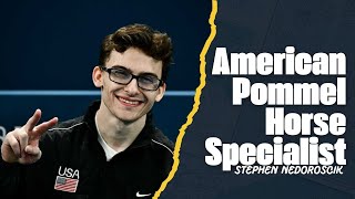 Stephen Nedoroscik The Journey of an American Pommel Horse Specialist [upl. by Nomannic]