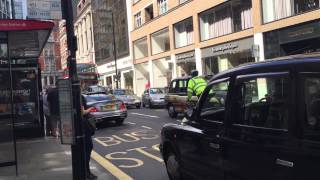 Expensive car gets keyed in London [upl. by Cam624]