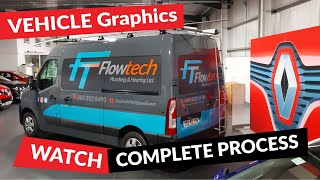 Vehicle Graphics Watch full process from design to installation [upl. by Verina292]