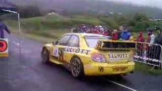 Sebastien Loeb and others at Donegal Rally 2007 [upl. by Weinrich]