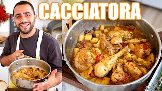 Succoso POLLO alla CACCIATORA🍗 [upl. by Yrod]