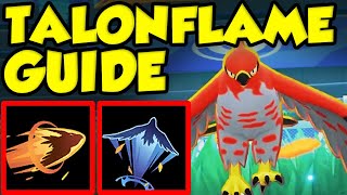 BEST POKEMON UNITE TALONFLAME GUIDE Pokémon Unite Talonflame Moveset and Item Guide [upl. by Aitnauq837]