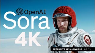 OpenAIs Sora 4K Upscale  Edited with music  60fps [upl. by Aneelehs]