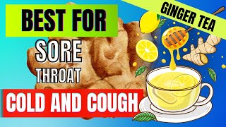 Ginger Tea  100 Relief in 2 Mins  How to Prepare Ginger Tea at Home [upl. by Kermit]