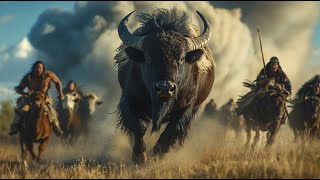 Beautiful Native American Flute spirit Buffalo Flute ambiance music easy listening [upl. by Ayotyal339]