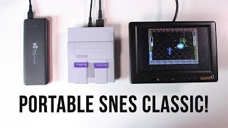 How to Make the SNES Classic Portable [upl. by Locin]