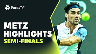 Humbert Takes on Fognini Shevchenko Faces Herbert  Metz 2023 Highlights Day 5 [upl. by Spenser]