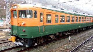 しなの鉄道169系湘南色 屋代駅入換え Shinano Railway 169 series EMU [upl. by Harriett]