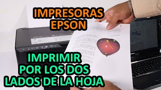 Imprimir a doble cara manual🖨️Impresoras Epson L3110 L3210 L3150 L3250 L210 L355 L575 XP2101 [upl. by Attehcram112]