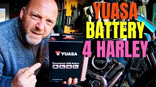 HD M8 Softail Battery Swap Alternative  Yuasa YTX20HLBS High Per Battery Install amp Review [upl. by Yde]